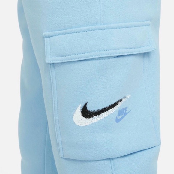 NWT NIKE LIGHT BLUE HOODIE & MATCHING JOGGERS! MSRP $120 - Picture 7 of 10